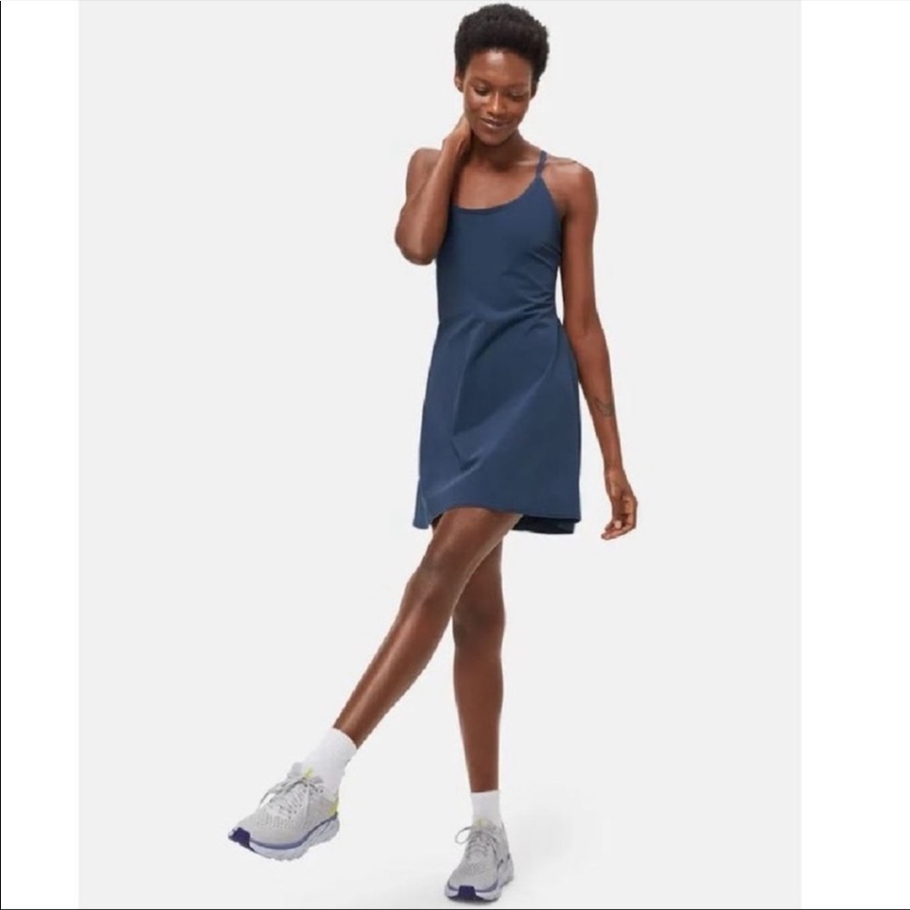 Outdoor Voices Navy The Exercise Dress Size L